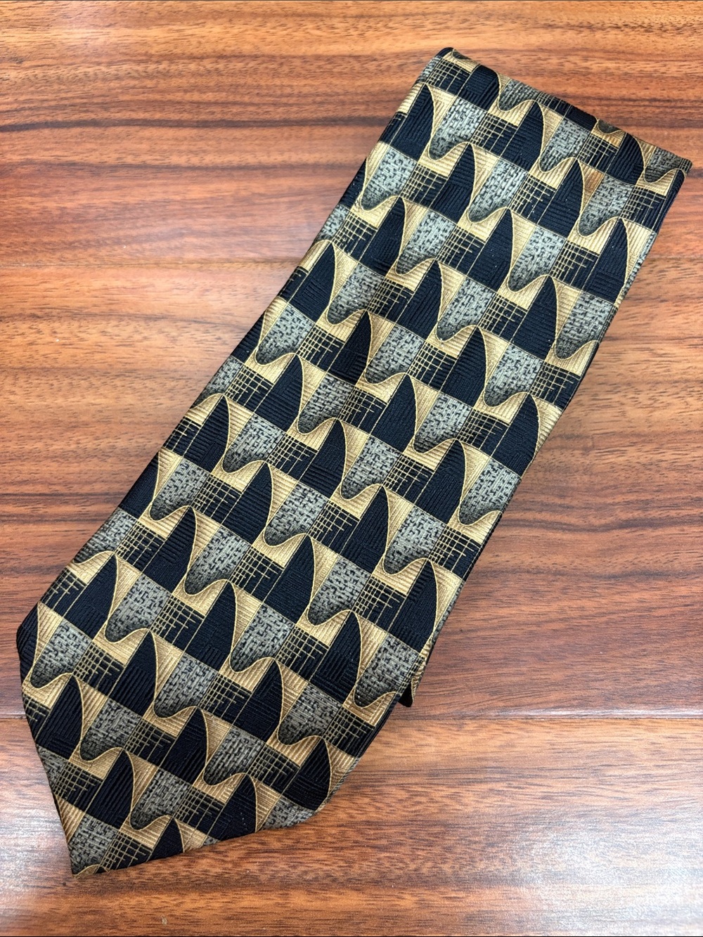 Von Furstenberg Neck‎ Tie Silk Geometric